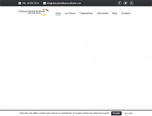 Tablet Screenshot of clinicadentalbulevaralicante.com